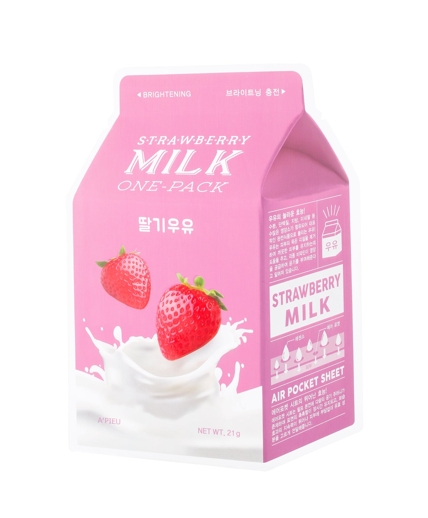 A'PIEU Strawberry Milk One-Pack