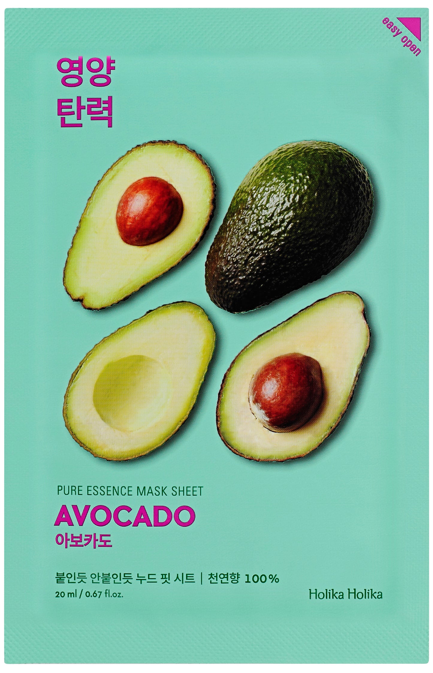Holika Holika Pure Essence Mask Sheet (Avocado)