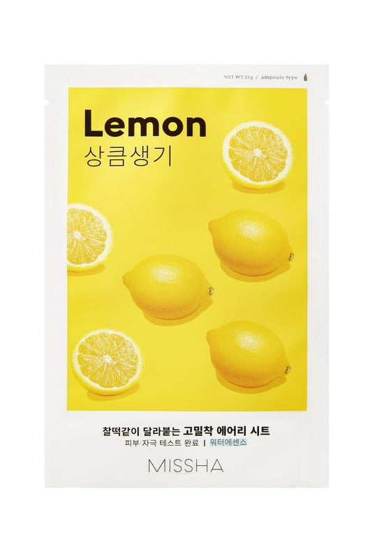 MISSHA Airy Fit Sheet Mask (Lemon)